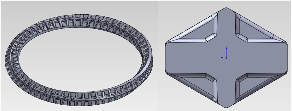 Möbius Strip and Cross Section
